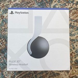 NEW Unopened Sony PlayStation PULSE 3D Wireless Headset In Box for PS5 Gaming